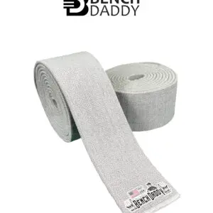 Two rolls of dental bib paper with perforations.